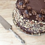 Dad retirment cake - chocolate mocha cake
