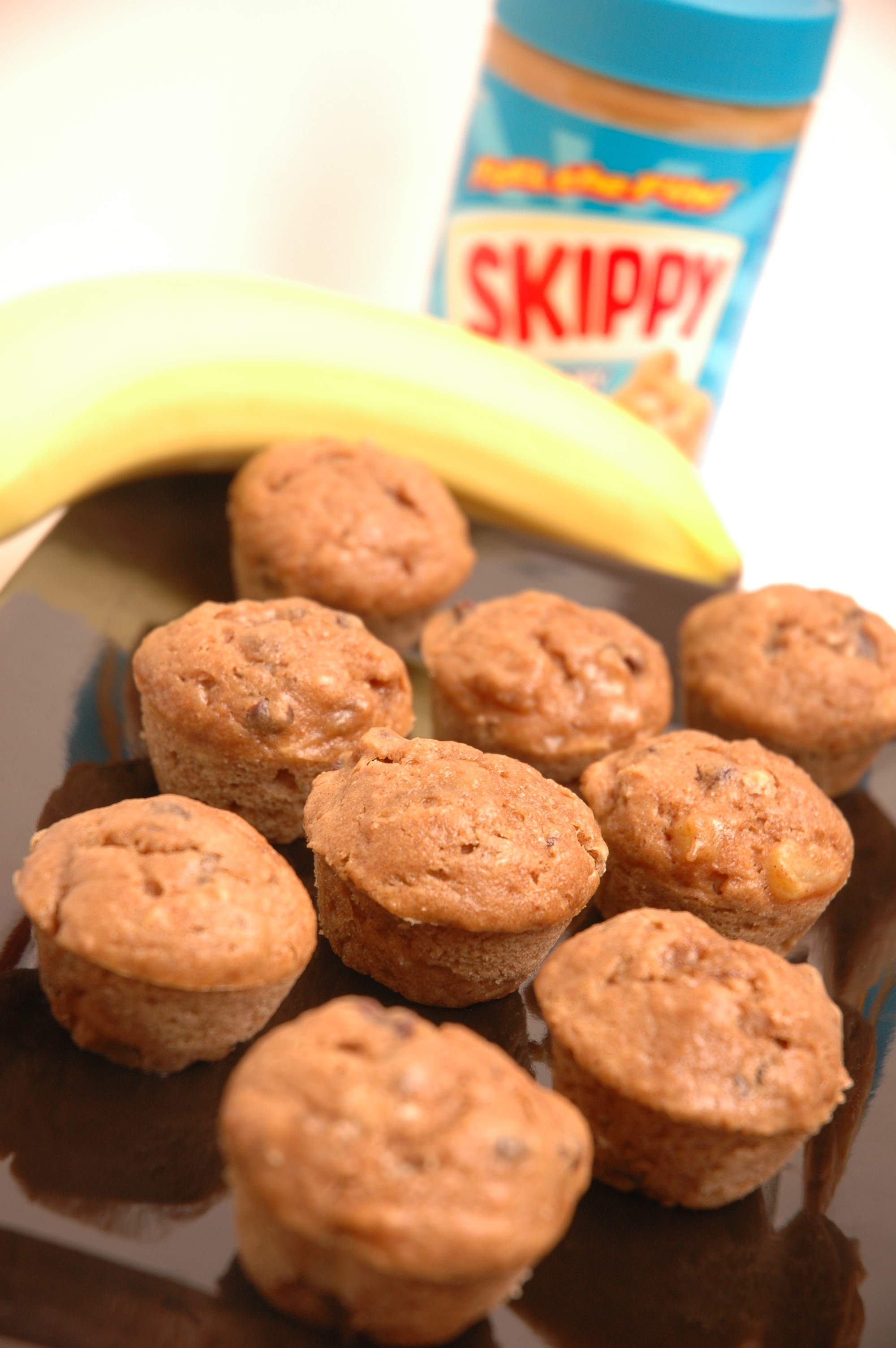 muffins with ingredients