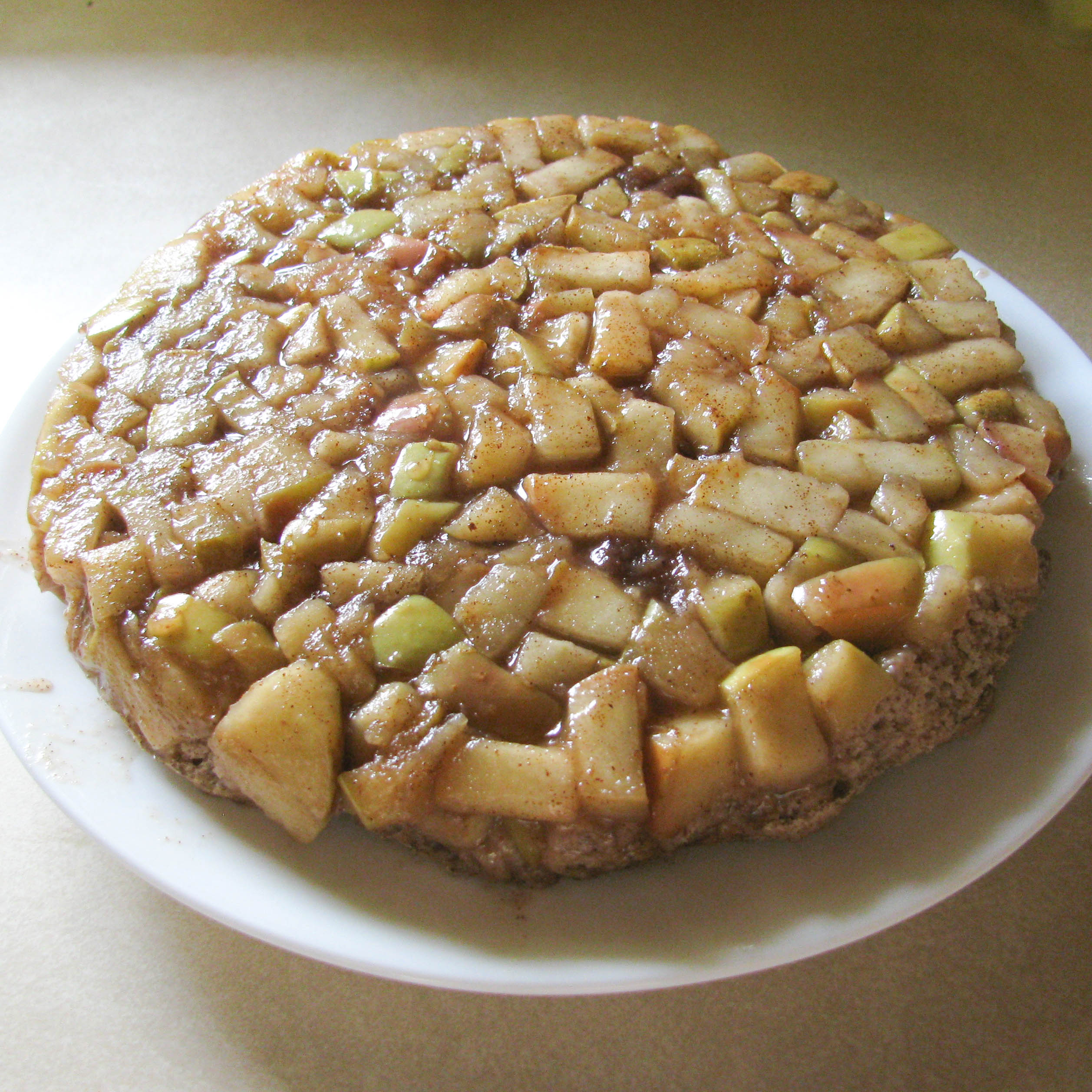 11-12 apple maple upside down breakfast cake
