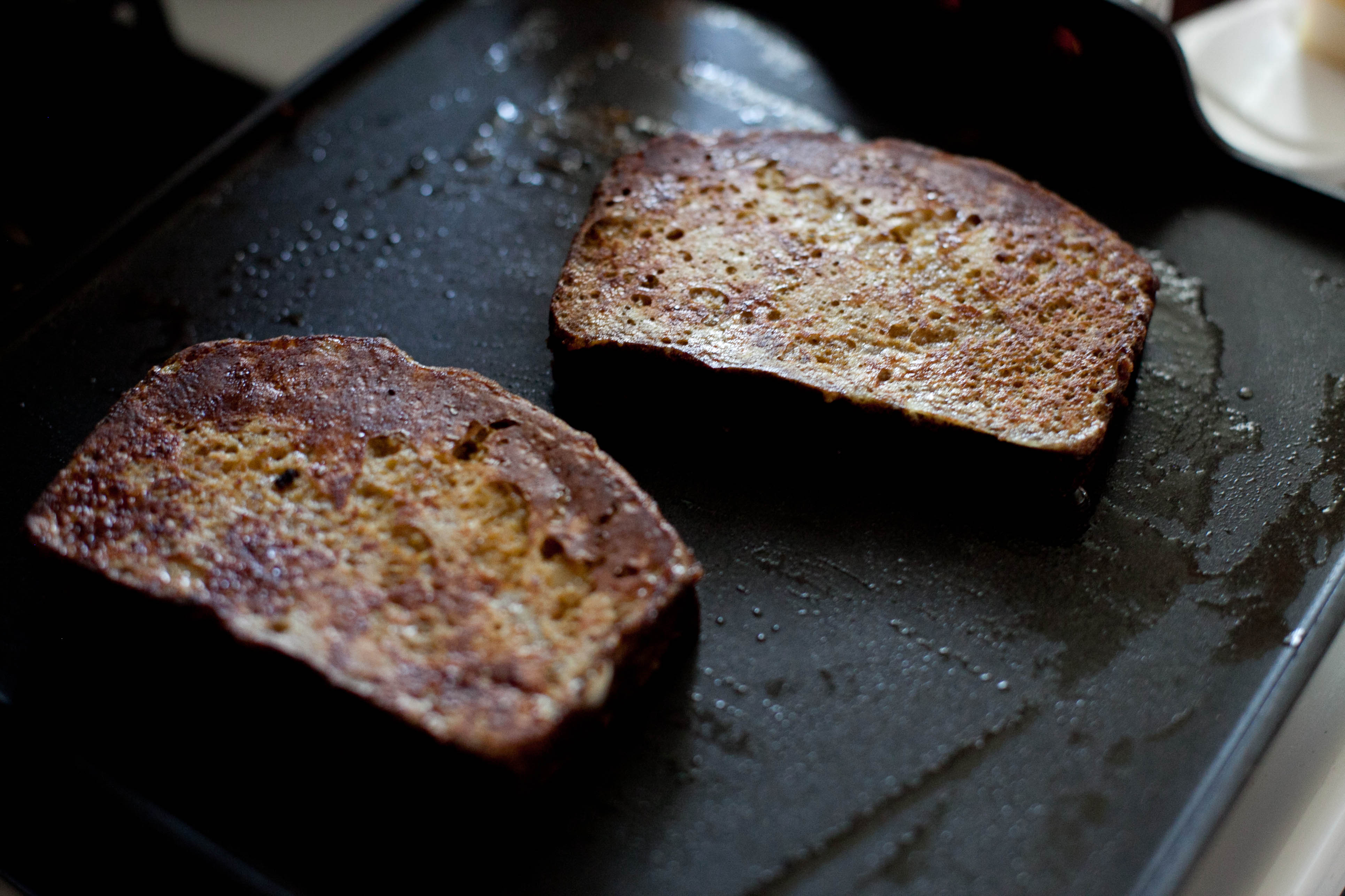 cooking french toast