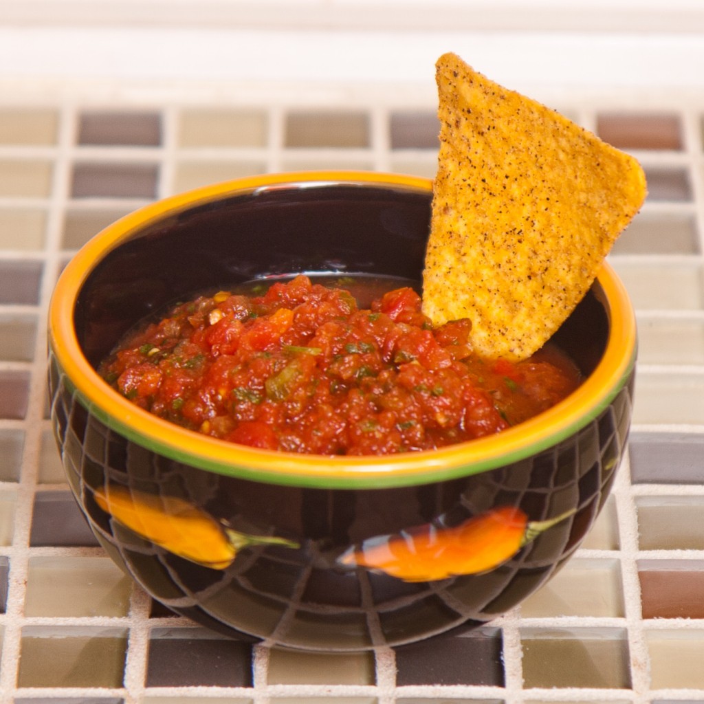 Salsa - from Canned Tomatoes (my personal favorite salsa which is so easy to make as well)