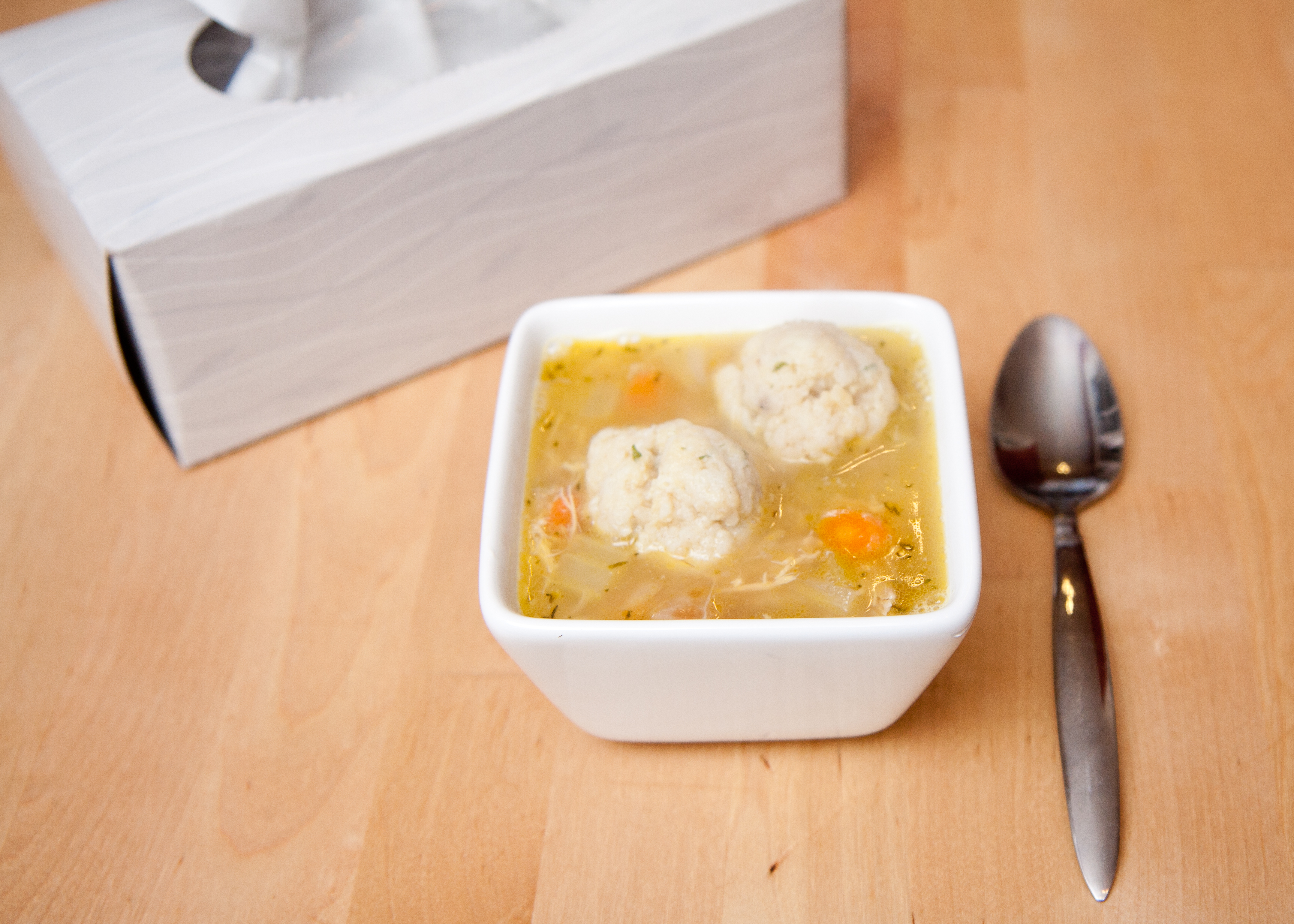 chicken soup with matzo balls
