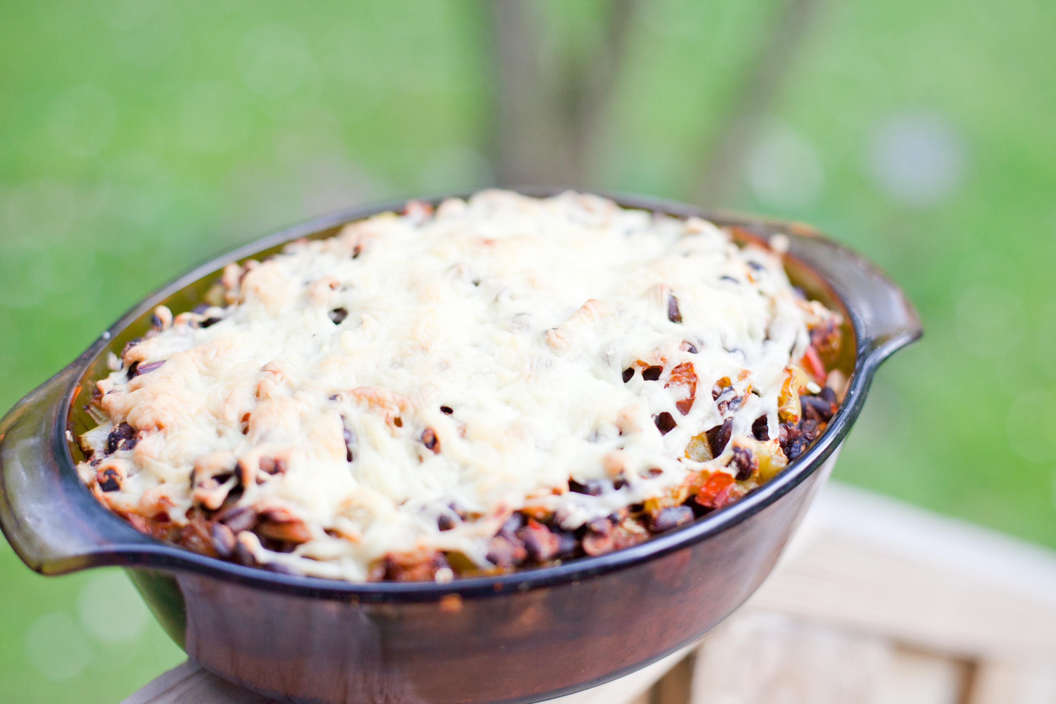 black bean casserole