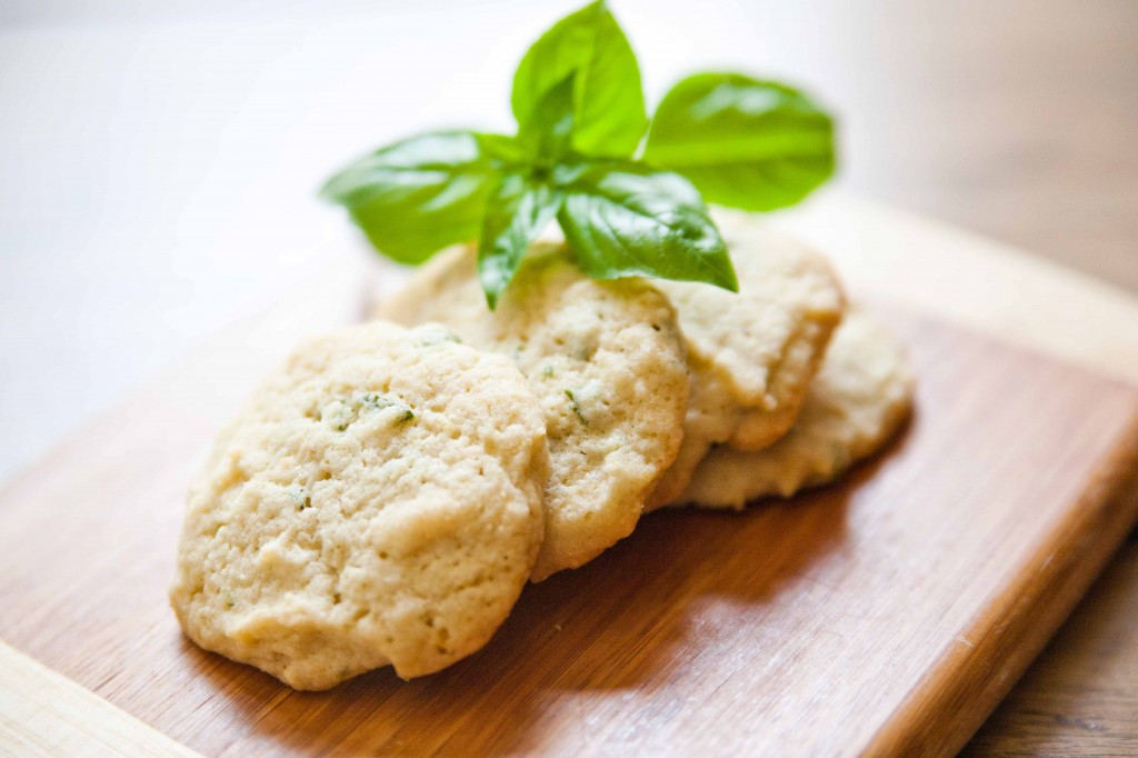 basil lemon cookies