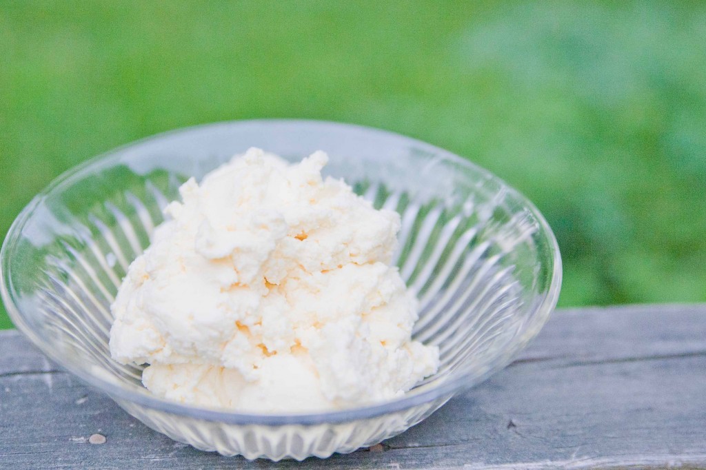 homemade ricotta