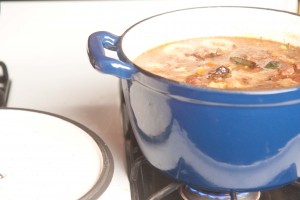 *Cooking Lamb Stew
