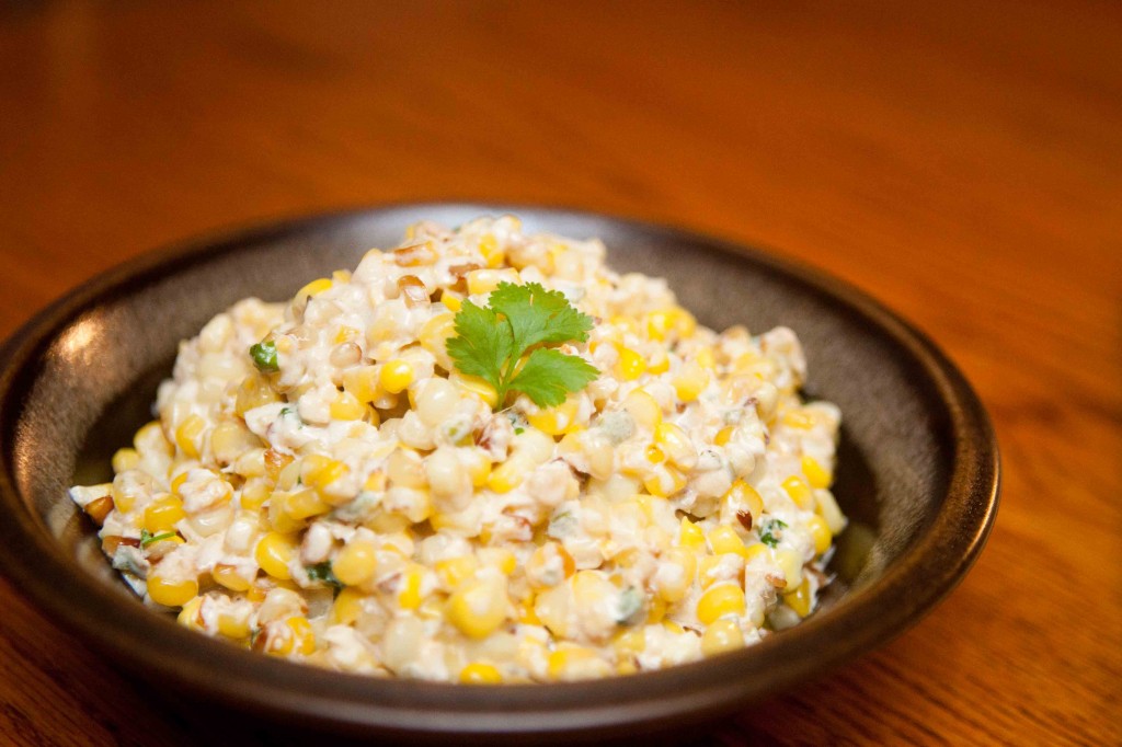 bowl of Mexican Grilled Corn