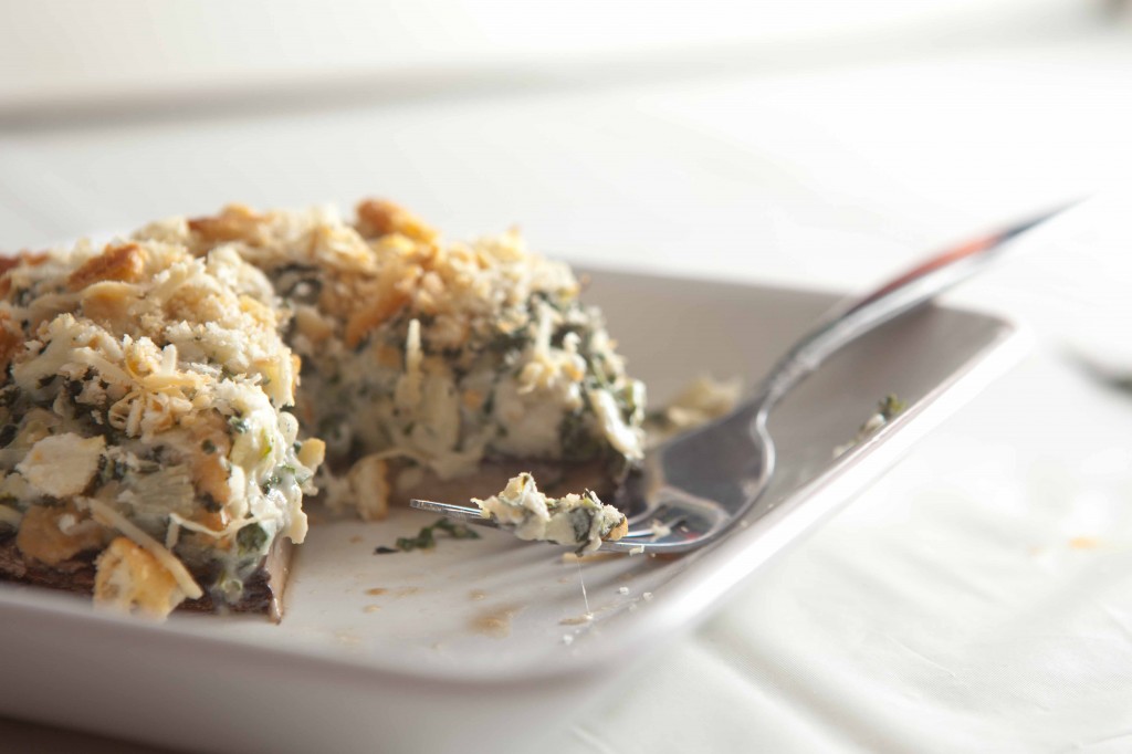 Spinach Artichoke Dip stuffed in Portabella Mushrooms