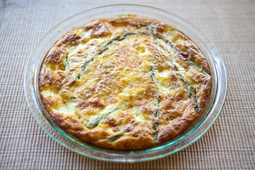 Spring Asparagus Quiche