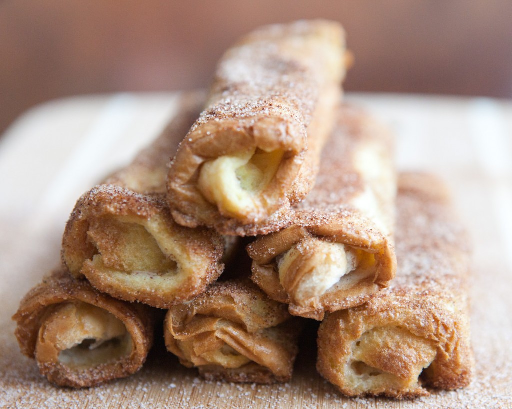 Baked Stuffed French Toast Rolls