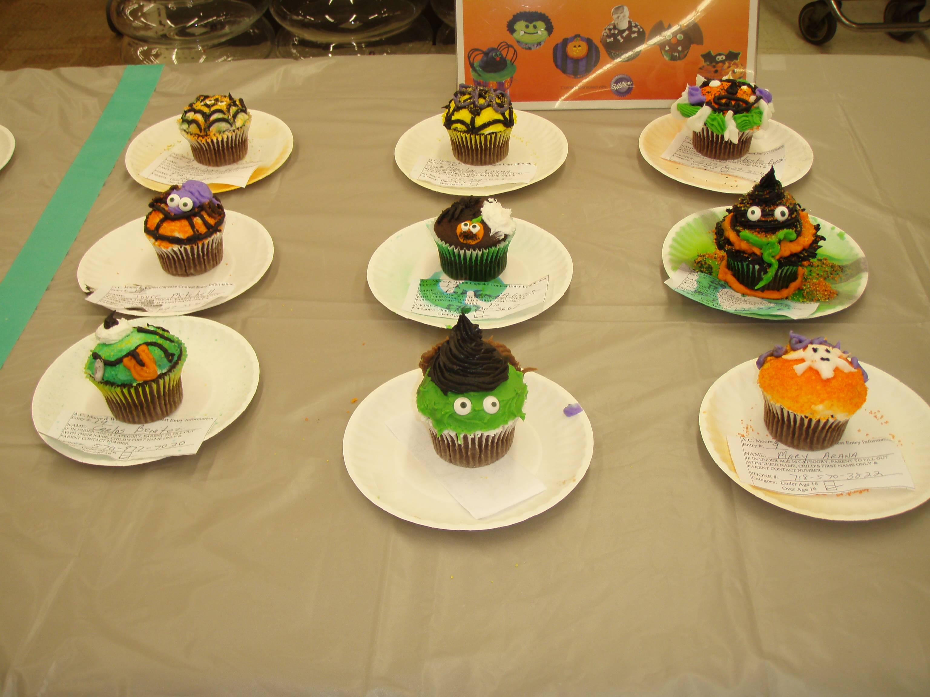 A C Moore Halloween Cupcake Decorating
