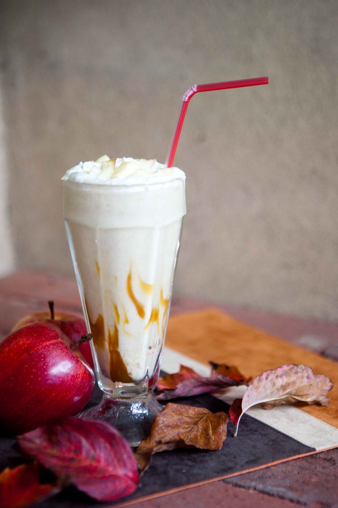 Caramel Apple Milkshake